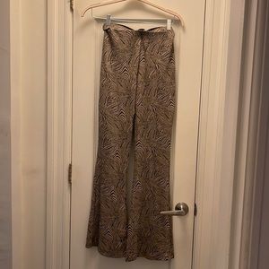 Zara Animal Print Pants